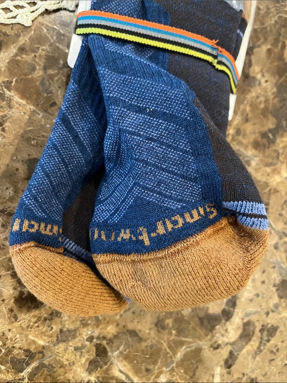 🆕 Smartwool Merino Hike Light Cushion Ankle Socks L Alpine Blue Unisex